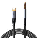 JOYROOM SY-A06 cable de audio 1,2 m 3,5mm Lightning Negro