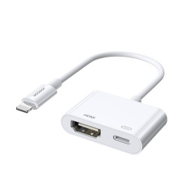 JOYROOM S-H141 0,116 m Lightning HDMI Blanco