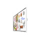 Samsung WM85FX pizarra blanca interactiva 2,16 m (85'') 3840 x 2160 Pixeles Pantalla táctil Gris, Blanco HDMI