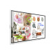 Samsung WM85FX pizarra blanca interactiva 2,16 m (85'') 3840 x 2160 Pixeles Pantalla táctil Gris, Blanco HDMI