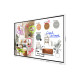 Samsung WM85FX pizarra blanca interactiva 2,16 m (85'') 3840 x 2160 Pixeles Pantalla táctil Gris, Blanco HDMI