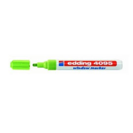Edding 4095 marcador de tiza Cincel Verde 10 pieza(s)