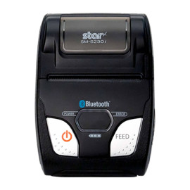 Star Micronics SM-S230i 203 x 203 DPI Inalámbrico y alámbrico Térmica directa Impresora portátil