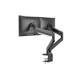 Digitus Soporte de monitor universal doble con muelle neumático y fijación a presión