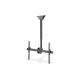 Digitus Soporte universal de techo para televisor con ajuste de altura telescópico