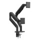 Digitus Soporte para monitor doble, 2x 45'', 2x 20 kg
