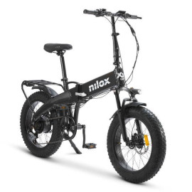 Nilox NXEBX10ULTRA bicicleta eléctrica Negro Aluminio 50,8 cm (20'') 28,5 kg Litio