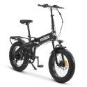 Nilox NXEBX10ULTRA bicicleta eléctrica Negro Aluminio 50,8 cm (20'') 28,5 kg Litio