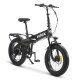 Nilox NXEBX10ULTRA bicicleta eléctrica Negro Aluminio 50,8 cm (20'') 28,5 kg Litio