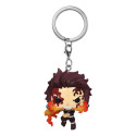 FUNKO POP! KEYCHAIN Tanjiro Kamado (Dancing Flash) Llavero de anilla Multicolor