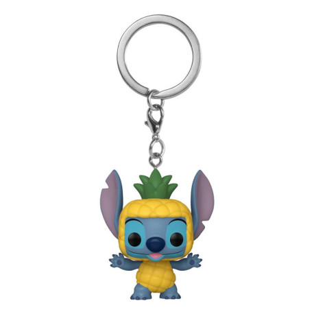 FUNKO POP! KEYCHAIN Stitch as Pineapple Llavero de anilla Multicolor