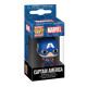 FUNKO POP! KEYCHAIN Captain America Llavero de anilla Multicolor, Azul