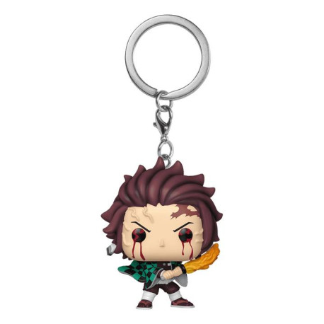 FUNKO POP! KEYCHAIN Tanjiro Kamado Llavero de anilla Multicolor