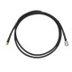 Zebra CBLRD-1C4002400R cable coaxial LMR240 6 m RP-TNC SMA Negro