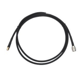 Zebra CBLRD-1C4002400R cable coaxial LMR240 6 m RP-TNC SMA Negro