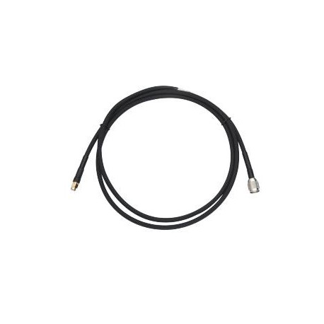 Zebra CBLRD-1C4002400R cable coaxial LMR240 6 m RP-TNC SMA Negro