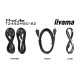 iiyama ProLite T2452MSC-B2 pantalla para PC 61 cm (24'') 1920 x 1080 Pixeles Full HD Pantalla táctil
