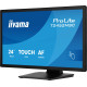 iiyama ProLite T2452MSC-B2 pantalla para PC 61 cm (24'') 1920 x 1080 Pixeles Full HD Pantalla táctil