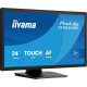 iiyama ProLite T2452MSC-B2 pantalla para PC 61 cm (24'') 1920 x 1080 Pixeles Full HD Pantalla táctil