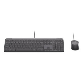 Logitech 920-013349 teclado Ratón incluido Hogar / Oficina USB QWERTY Internacional de EE.UU. Grafito