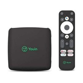 YOUIN RECEPTOR ANDROID TV 4K UHD CON ASISTENTE DE VOZ GOOGLE ( EN1040KX )