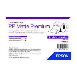 Epson 7113422 etiqueta de impresora Blanco Etiqueta para impresora autoadhesiva