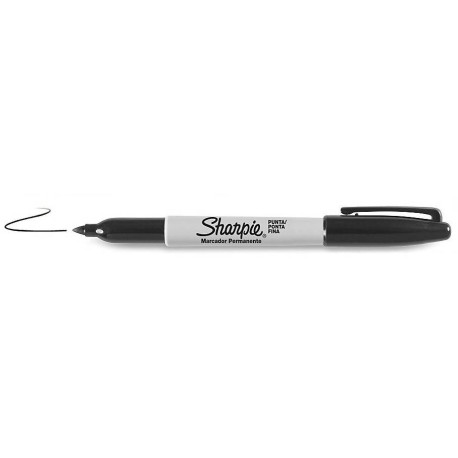 Sharpie Fine Point marcador permanente Punta fina Negro