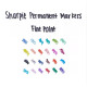 Sharpie Fine Point marcador permanente Punta fina Negro