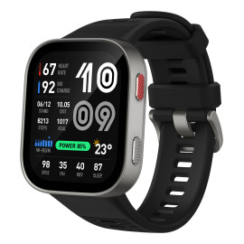 Amazfit Bip Max 5,26 cm (2.07'') AMOLED Digital 432 x 514 Pixeles Pantalla táctil Plata Wifi GPS (satélite)