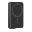 15 W Magnetic wireless powerbank, 10000 mAh, black