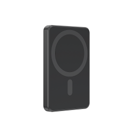 15 W Magnetic wireless powerbank, 5000 mAh, black