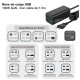 CoolBox ESTACION CARGA USB 100W GAN C+C+C+A SOBREMESA