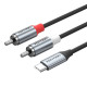 Vention BIKHF cable de audio Gris