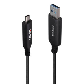 Lindy 43397 cable USB USB 3.2 Gen 1 (3.1 Gen 1) 50 m USB A USB C Negro