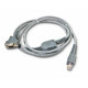 Honeywell CBL-130-300-S00 cable de serie Gris 3 m RS-232 MicroUSB