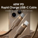 Vention TRDJF cable USB USB 2.0 Marrón