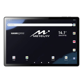 HANNSPREE - Hannspree Mercury Mediatek LTE 128 GB 35,8 cm (14.1'') 6 GB Wi-Fi 5 (802.11ac) Android 15 Negro - SN14TP7B