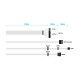 AISENS Fuente Alimentacion TFX 500W con Cable de Alimentacion OEM, Negra