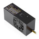 AISENS Fuente Alimentacion TFX 500W con Cable de Alimentacion OEM, Negra