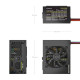 AISENS Fuente Alimentacion SFX 500W OEM, Negra