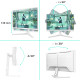 Philips Evnia 3000 24M2N3201P/00 pantalla para PC 60,5 cm (23.8'') 1920 x 1080 Pixeles Full HD LCD Blanco