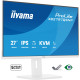 iiyama ProLite XB2797QSNP-W1 27'' IPS LCD pantalla para PC 68,6 cm (27'') 2560 x 1440 Pixeles Quad HD Blanco