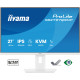 iiyama ProLite XB2797QSNP-W1 27'' IPS LCD pantalla para PC 68,6 cm (27'') 2560 x 1440 Pixeles Quad HD Blanco