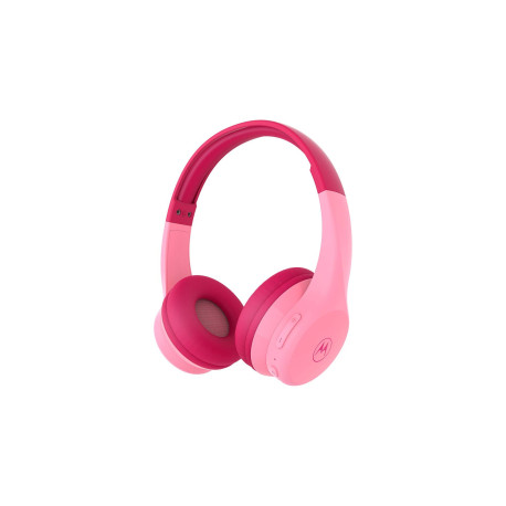 Motorola MOTO JR300 Auriculares Inalámbrico y alámbrico Diadema Llamadas/Música Bluetooth Rosa claro