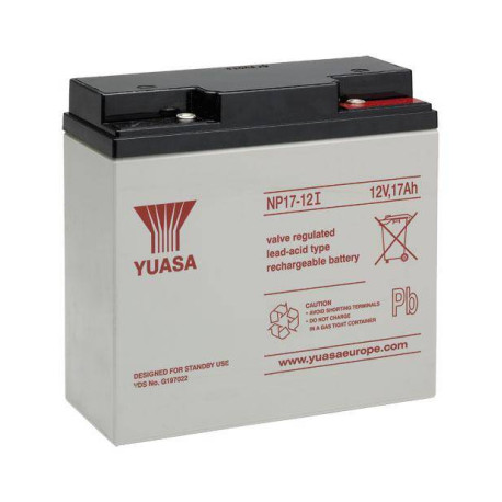 Yuasa NP17-12I batería para sistema ups Sealed Lead Acid (VRLA) 12 V