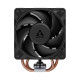 ARCTIC Freezer 36-S Procesador Refrigerador de aire 12 cm Negro, Acero inoxidable 1 pieza(s)
