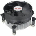 Akasa AK-CCE-7104EP sistema de refrigeración para ordenador Procesador Enfriador 9,2 cm Negro, Plata