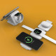 j5create JUPW3415 Auriculares, Smartphone, Reloj inteligente Blanco USB Cargador inalámbrico Carga rápida Interior