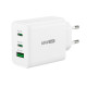 j5create JUP3365E-EN Cargador USB-C® de 65W GaN de 3 puertos - UE