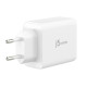 j5create JUP3365E-EN Cargador USB-C® de 65W GaN de 3 puertos - UE